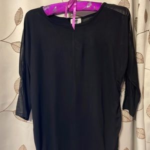 Old Navy Black Dress Tee
